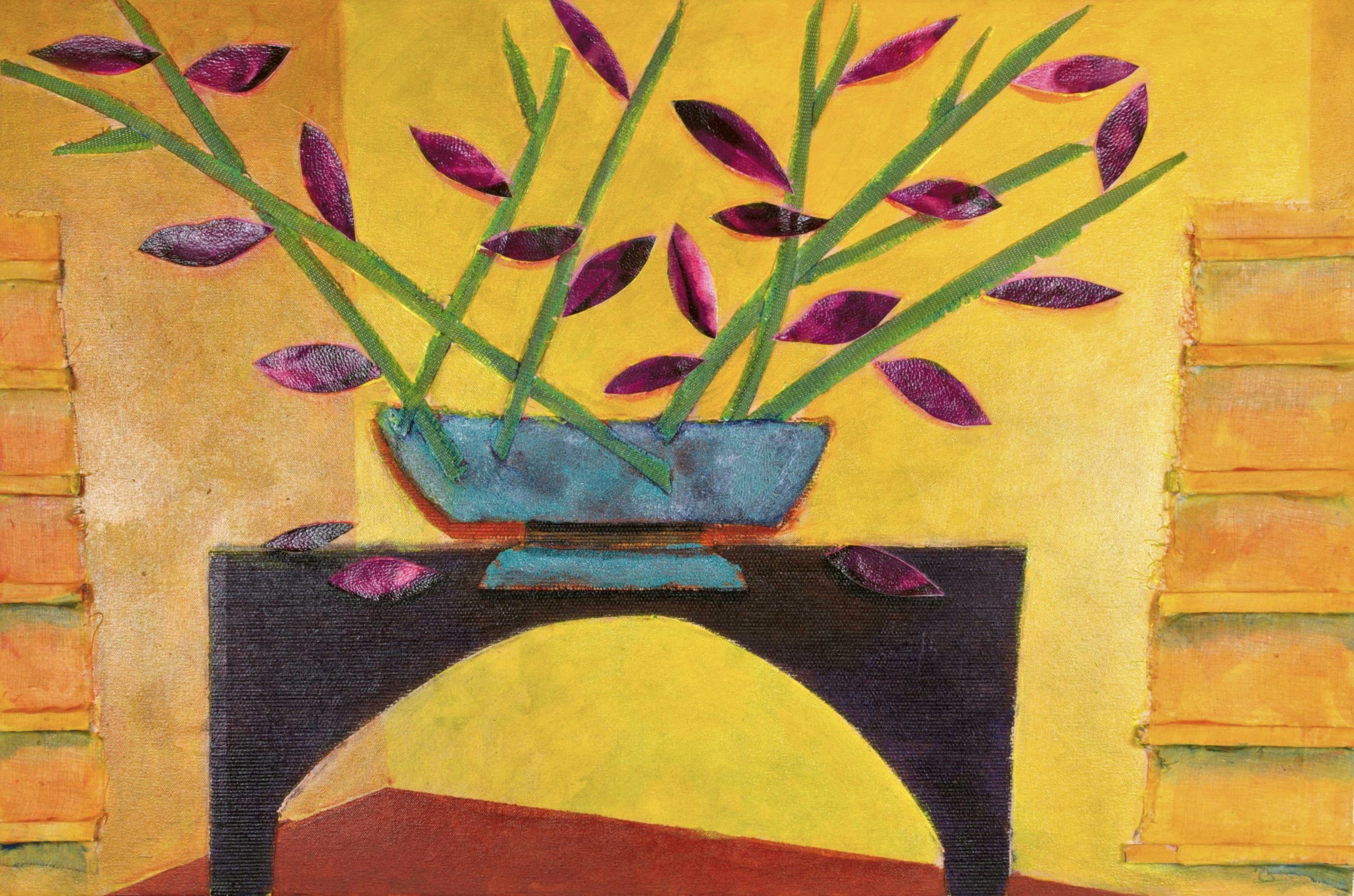 blue bowl, 2019