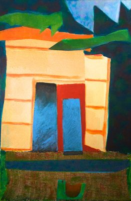 Mobiliere Chambre la Journee  -  30 x 20 (SOLD), Jon Taner, Mixed Media Artist